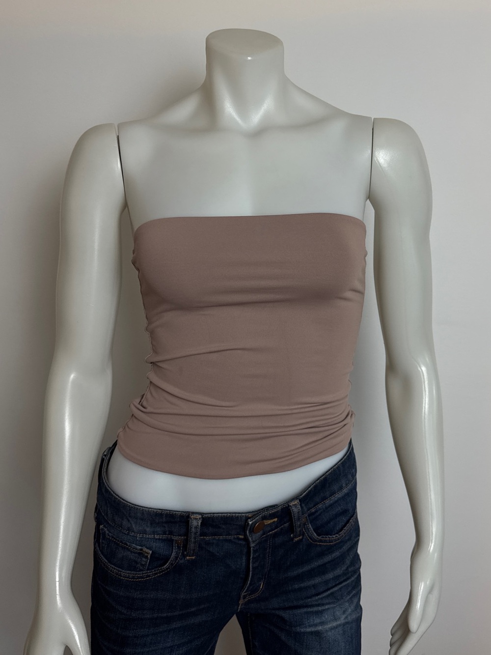 Contour Aritzia - Nomad Taupe Contour Tube top. XS